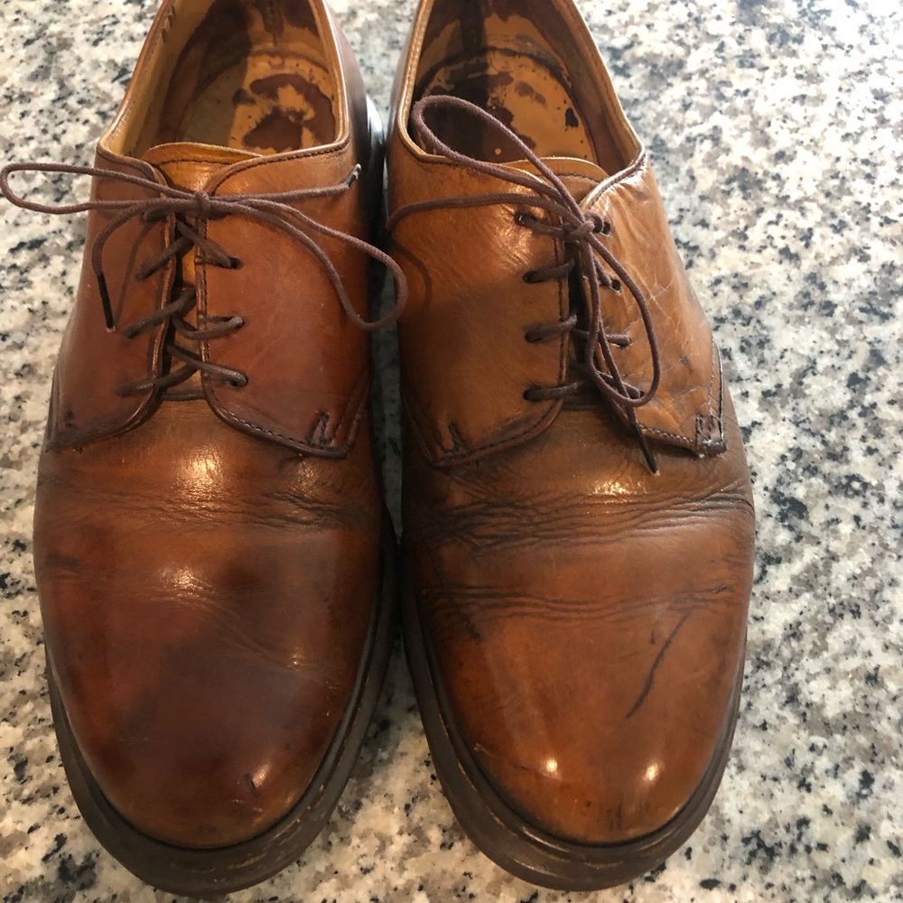 Dr. Martens Made in England Brown Leather Oxfords Men’s size 10